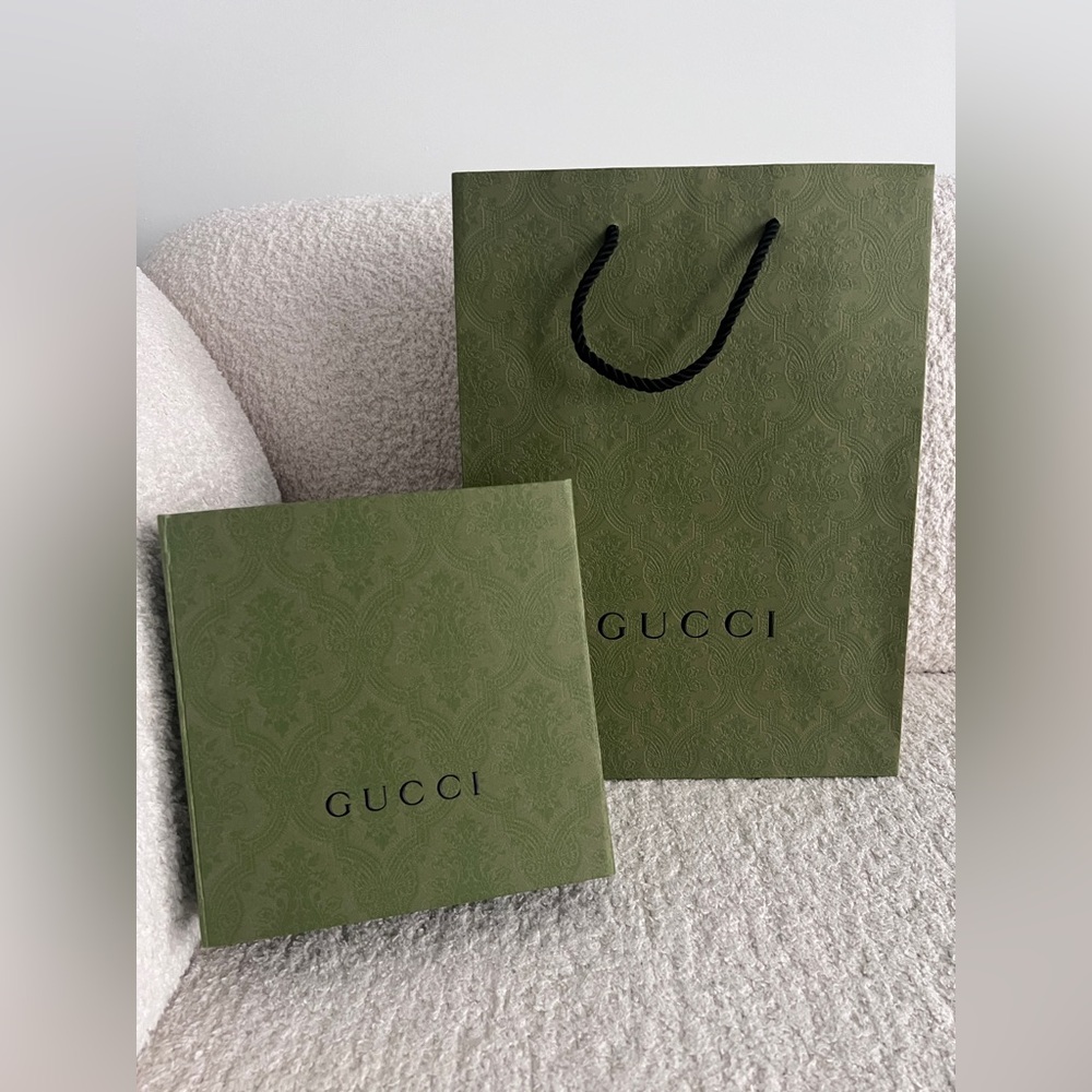 Gucci Gift Bag and Gift Box Set